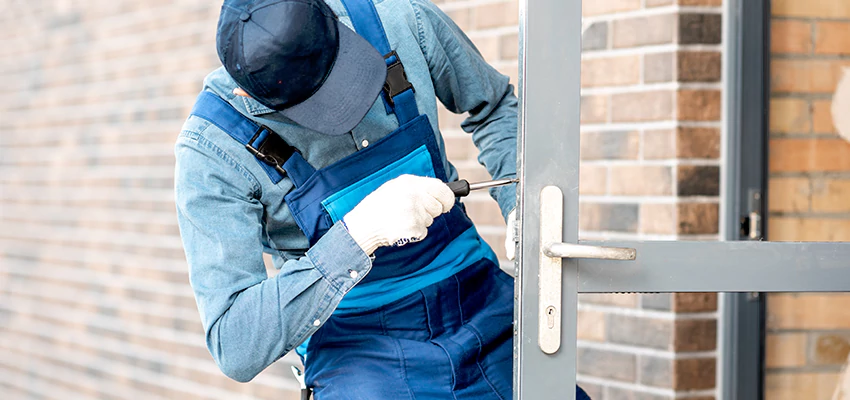 Pivot Storefront Door Locks Installation in Prunedale, California