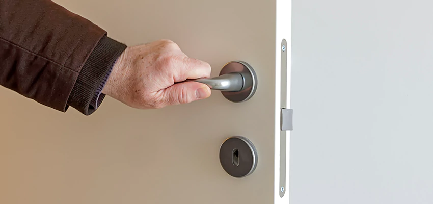 Restroom Locks Privacy Bolt Installation in Prunedale, California