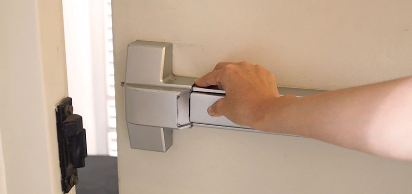 Roller Gate Panic Bar Installation in Prunedale, California